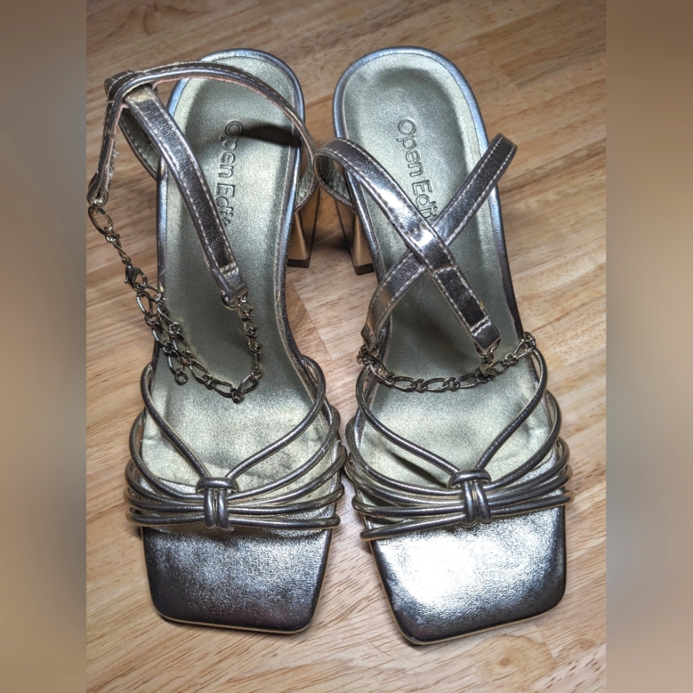 Clarissa Chain Sandal by Open Edit